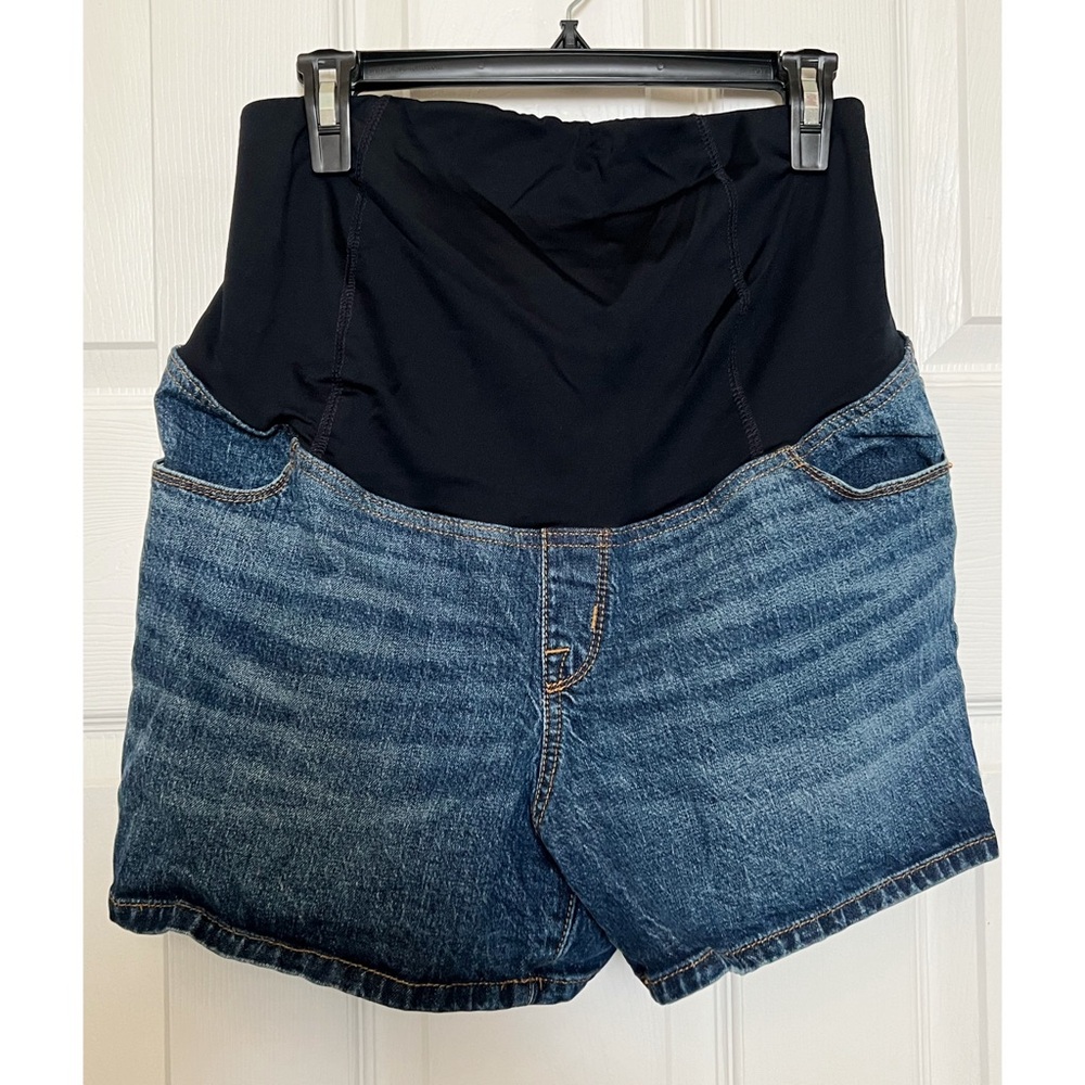 Isabel maternity midi shorts